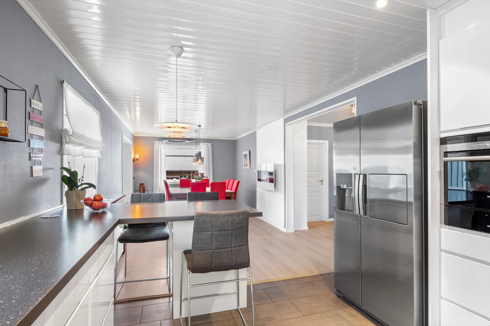 Kjøkkenet er fra 2018. Galleribilde