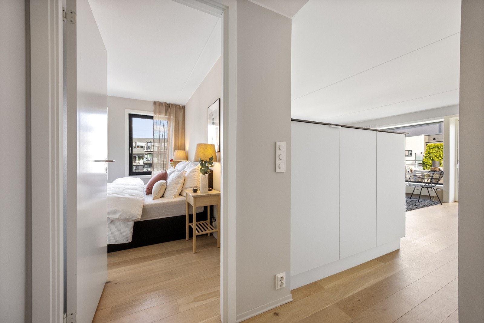 Hjørneleilighet med praktisk planløsning. Galleribilde