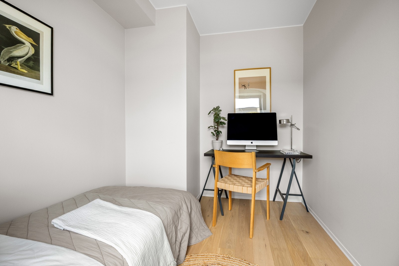 Egner seg ypperlig som barnerom, gjesteværelse eller hjemmekontor. Galleribilde