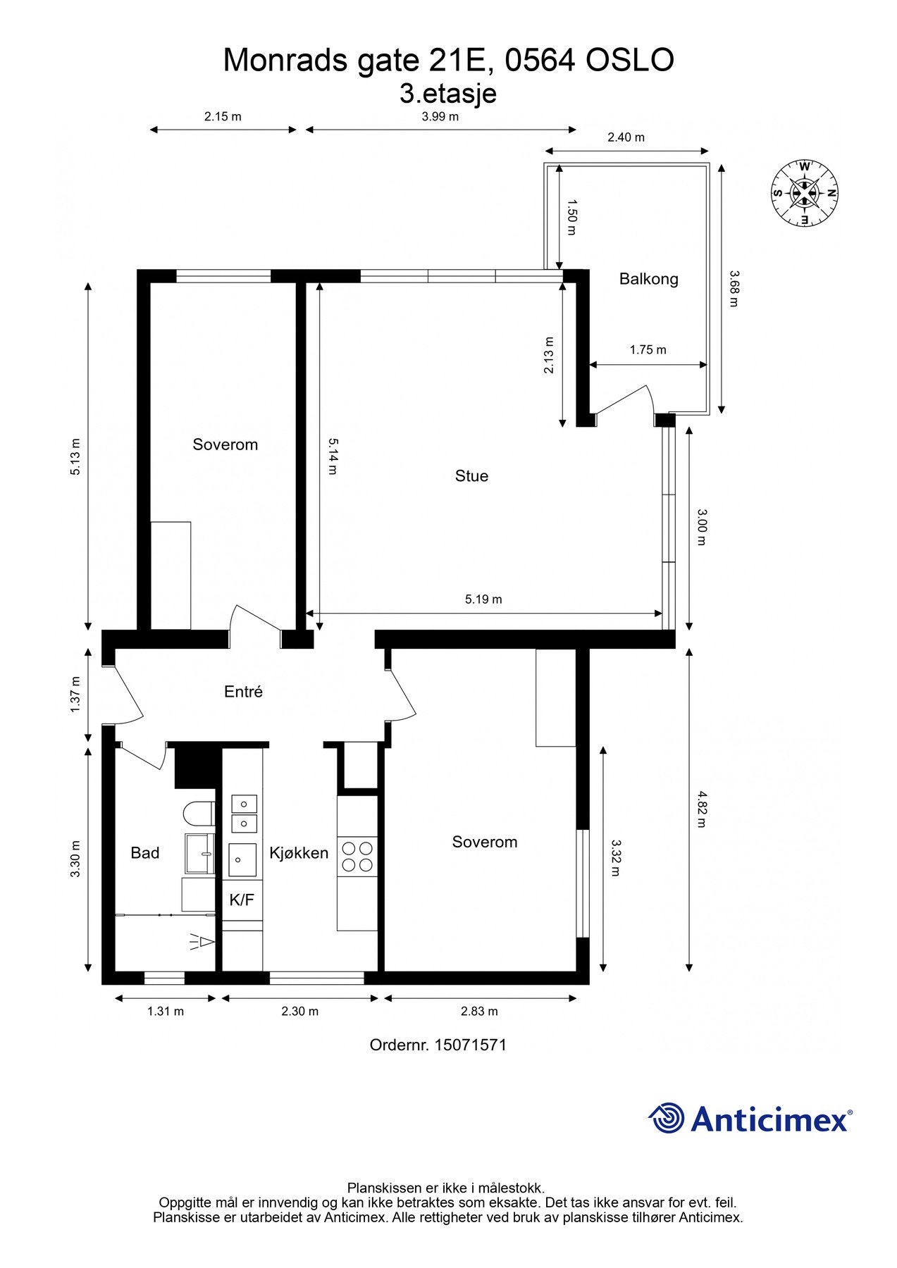 Plantegning. Galleribilde