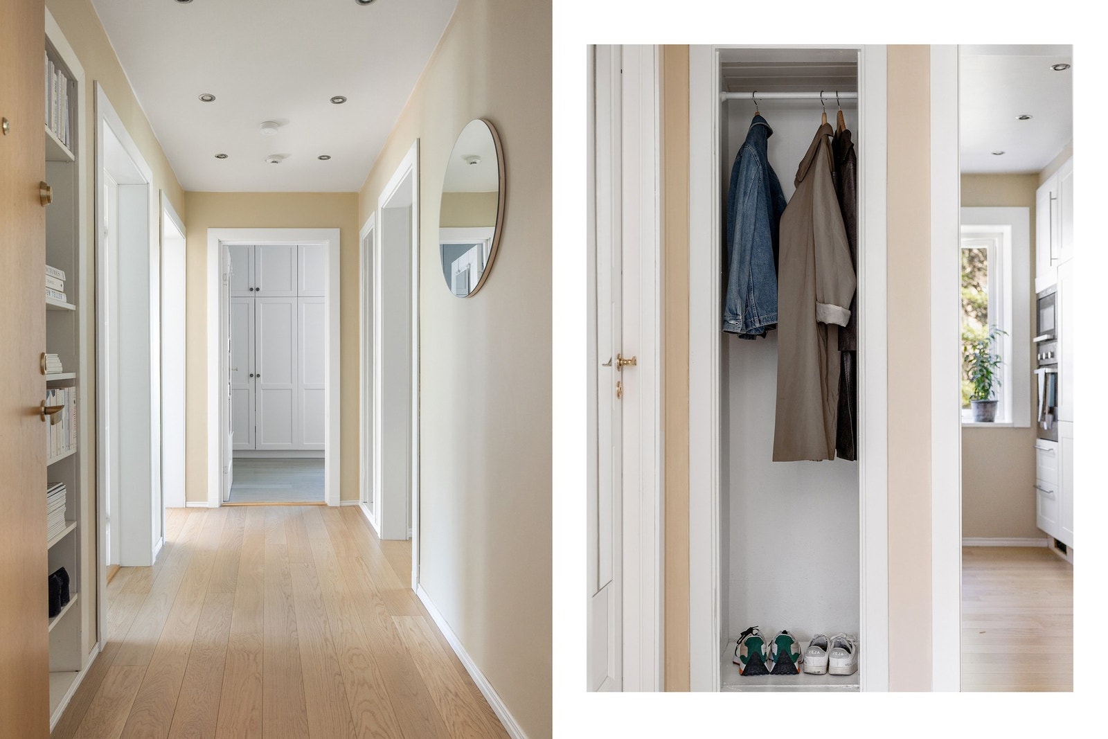 Koselig entré med plassbygde løsninger. Galleribilde