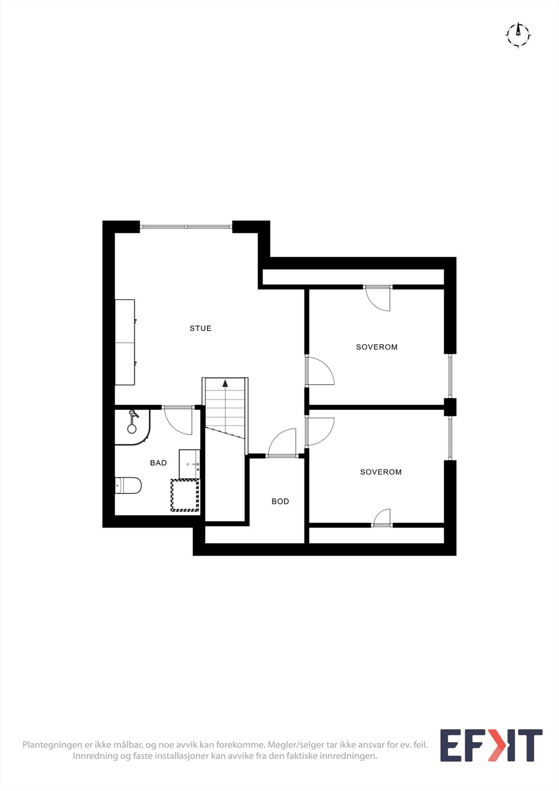 Planskisse 2. etasje Galleribilde