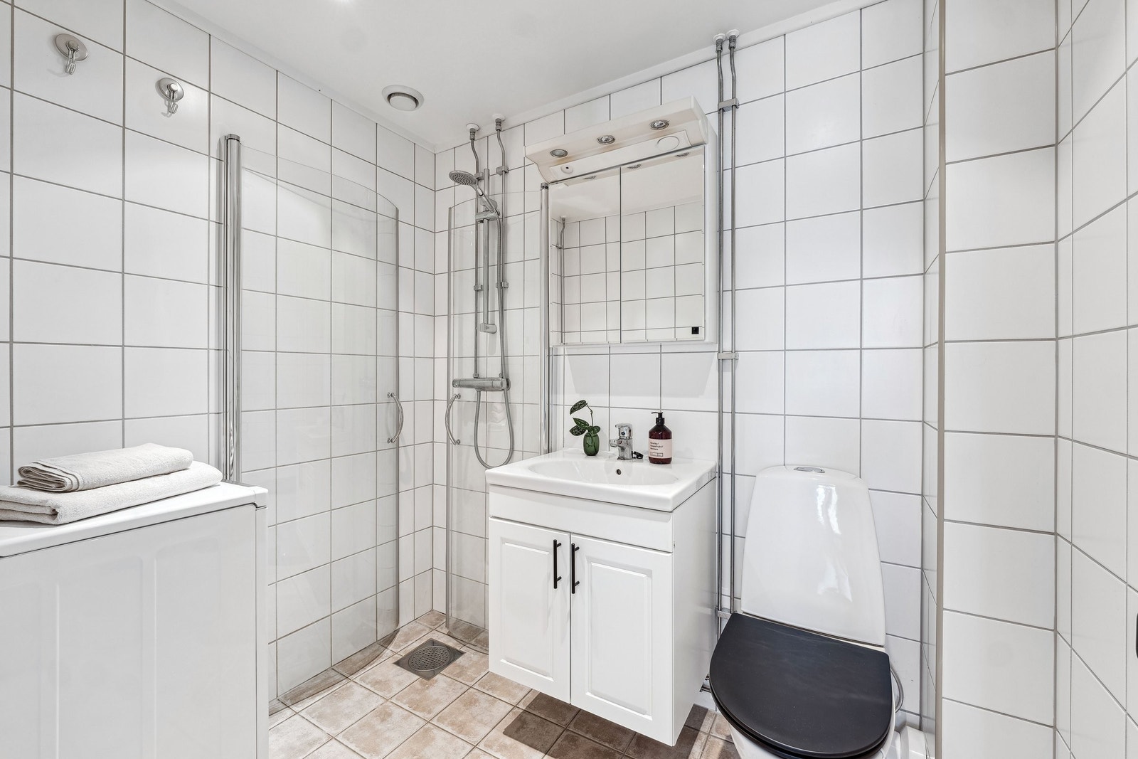 Opplegg for vaskemaskin. Galleribilde