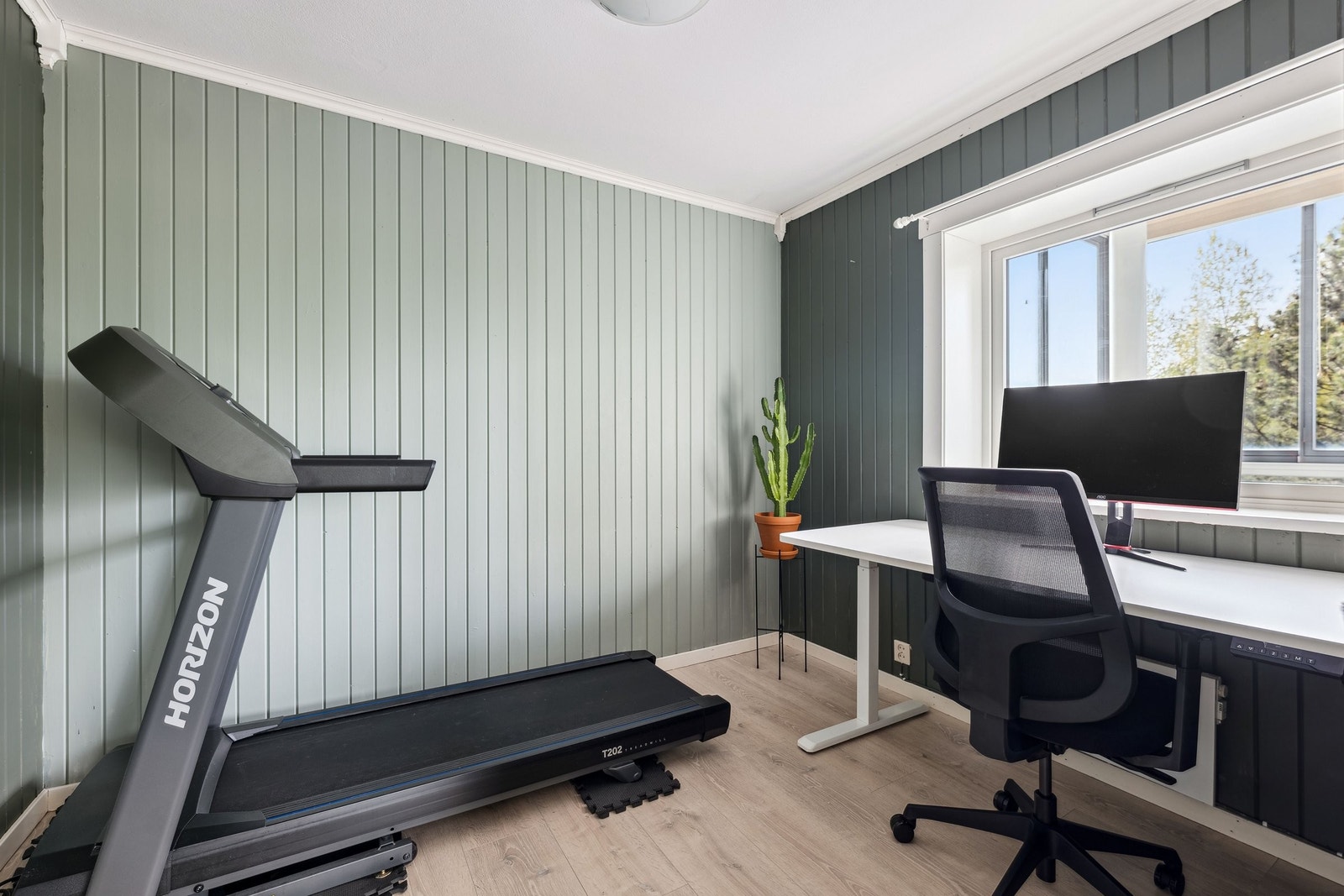 Soverom 2 har en god størrelse og passer godt som kontor, gjesterom eller annet. Galleribilde