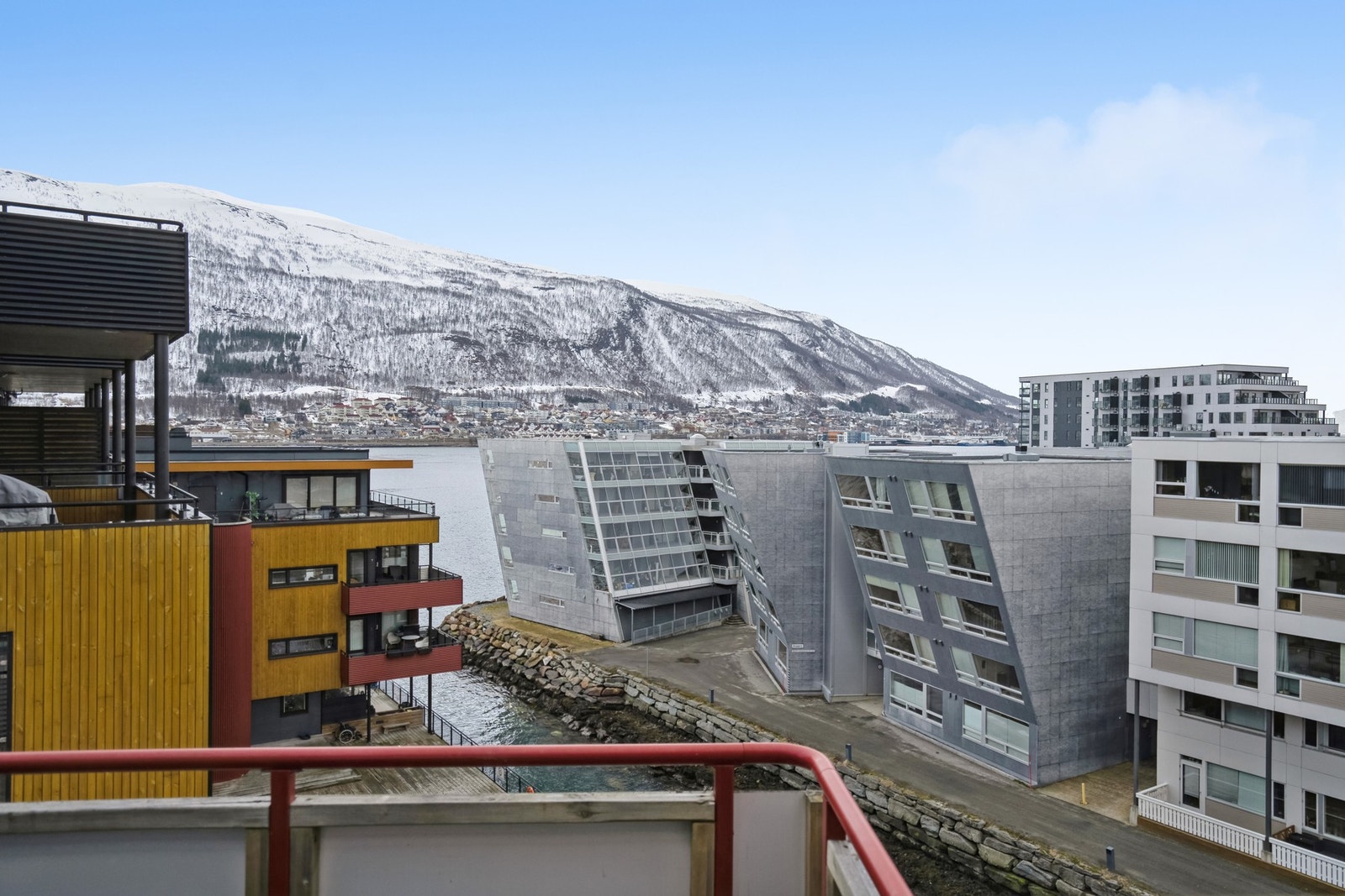 Fin utsikt Galleribilde