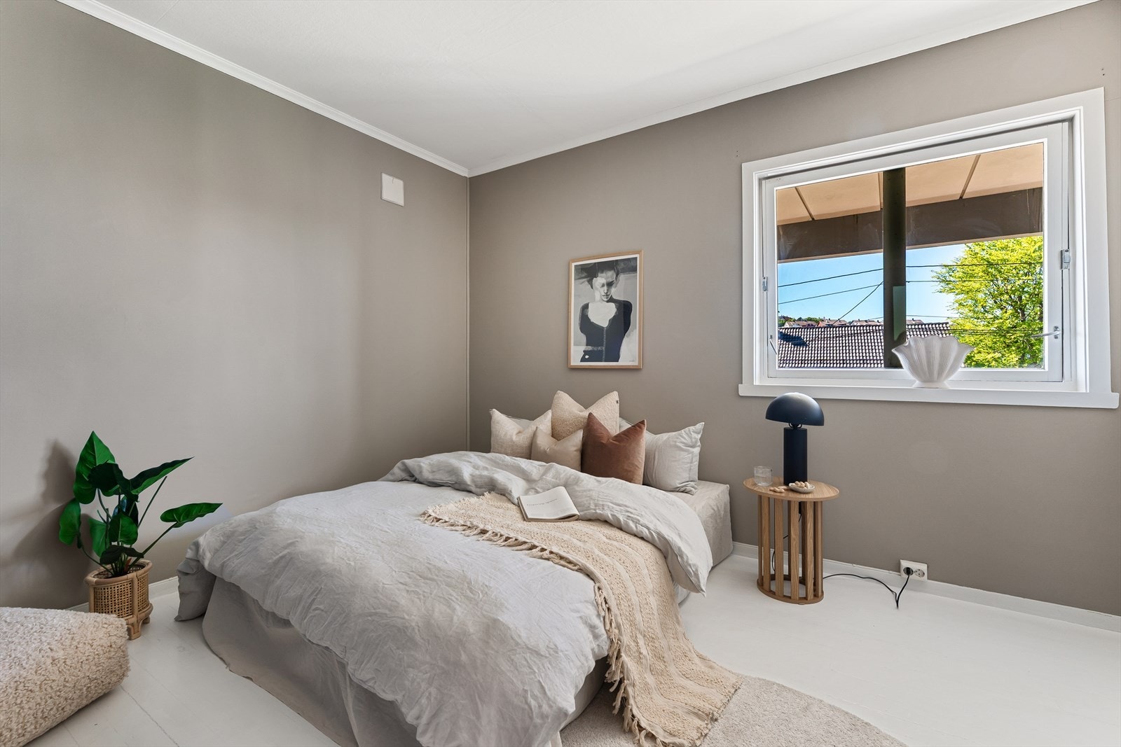 Hovedsoverommet er på 13,2 m² Galleribilde