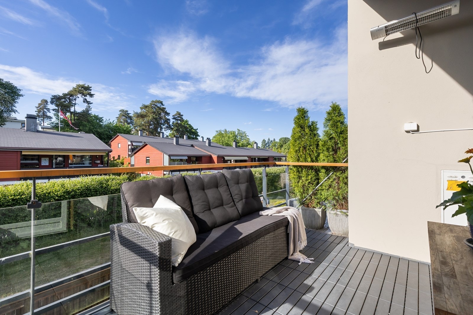 Her får du flott ettermiddag-/kveldssol. Galleribilde