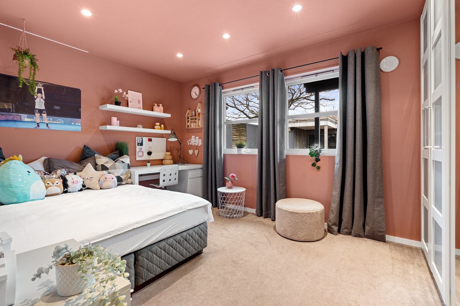 Soverom 3 med garderobeskap Galleribilde