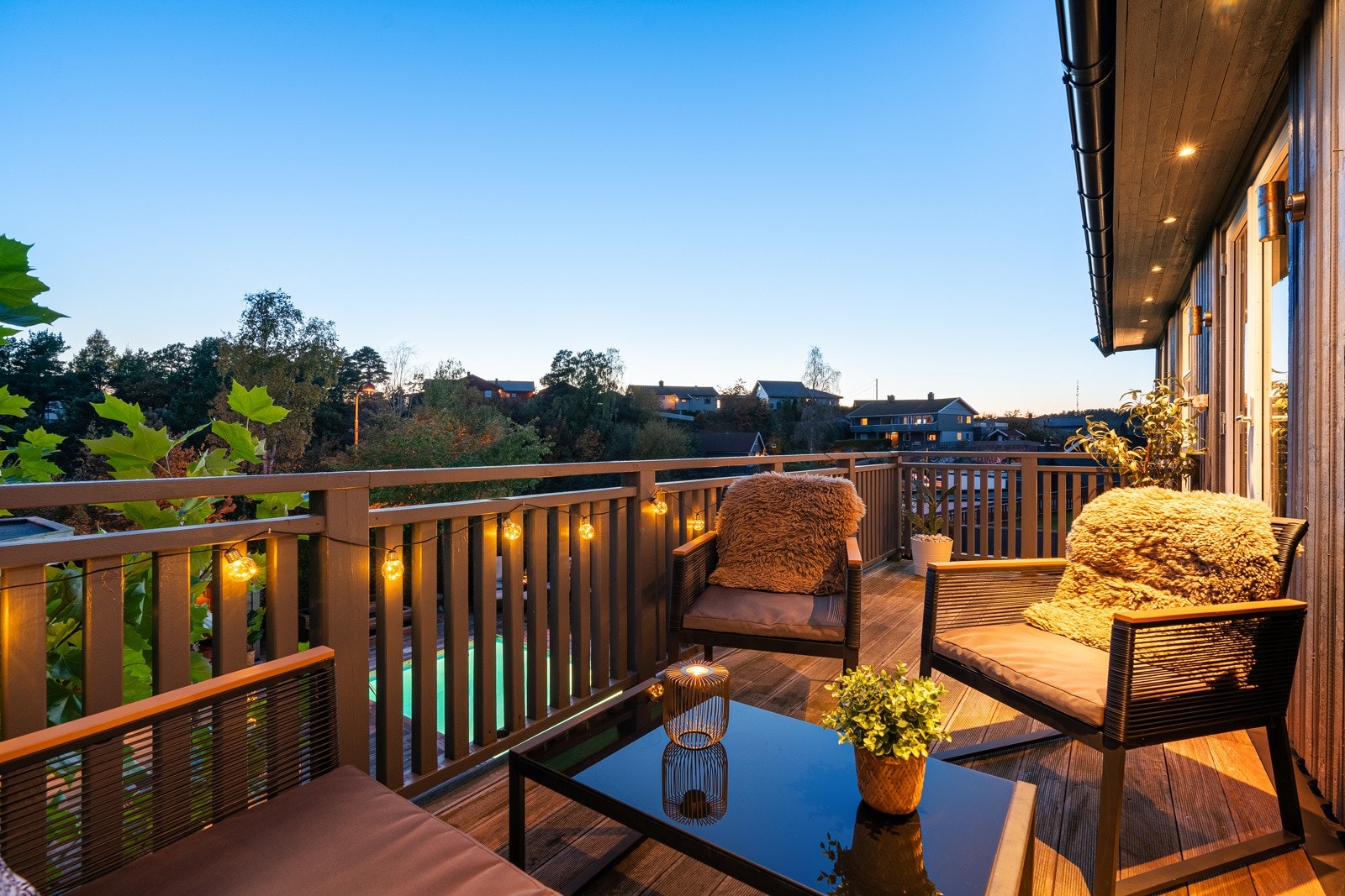 Veranda i 2. etasje Galleribilde