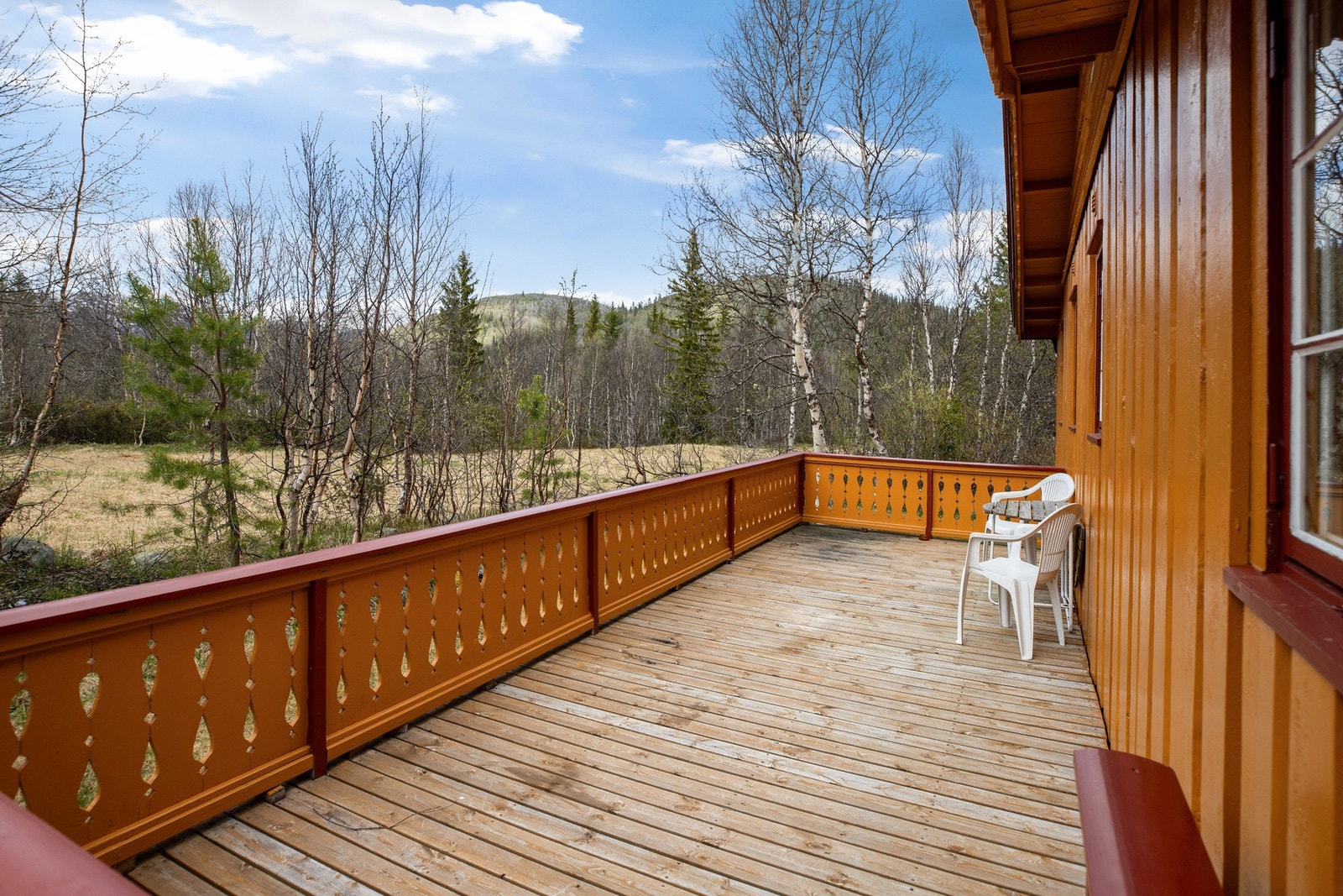 Her kan man nyte solen i rolige og fine omgivelser Galleribilde