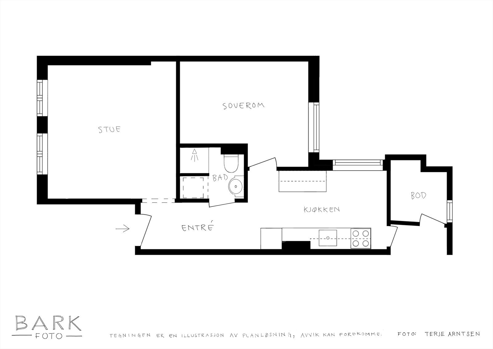 - Plantegning - Galleribilde