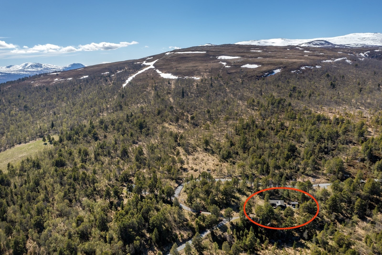 Oversiktsbilde med markering Galleribilde