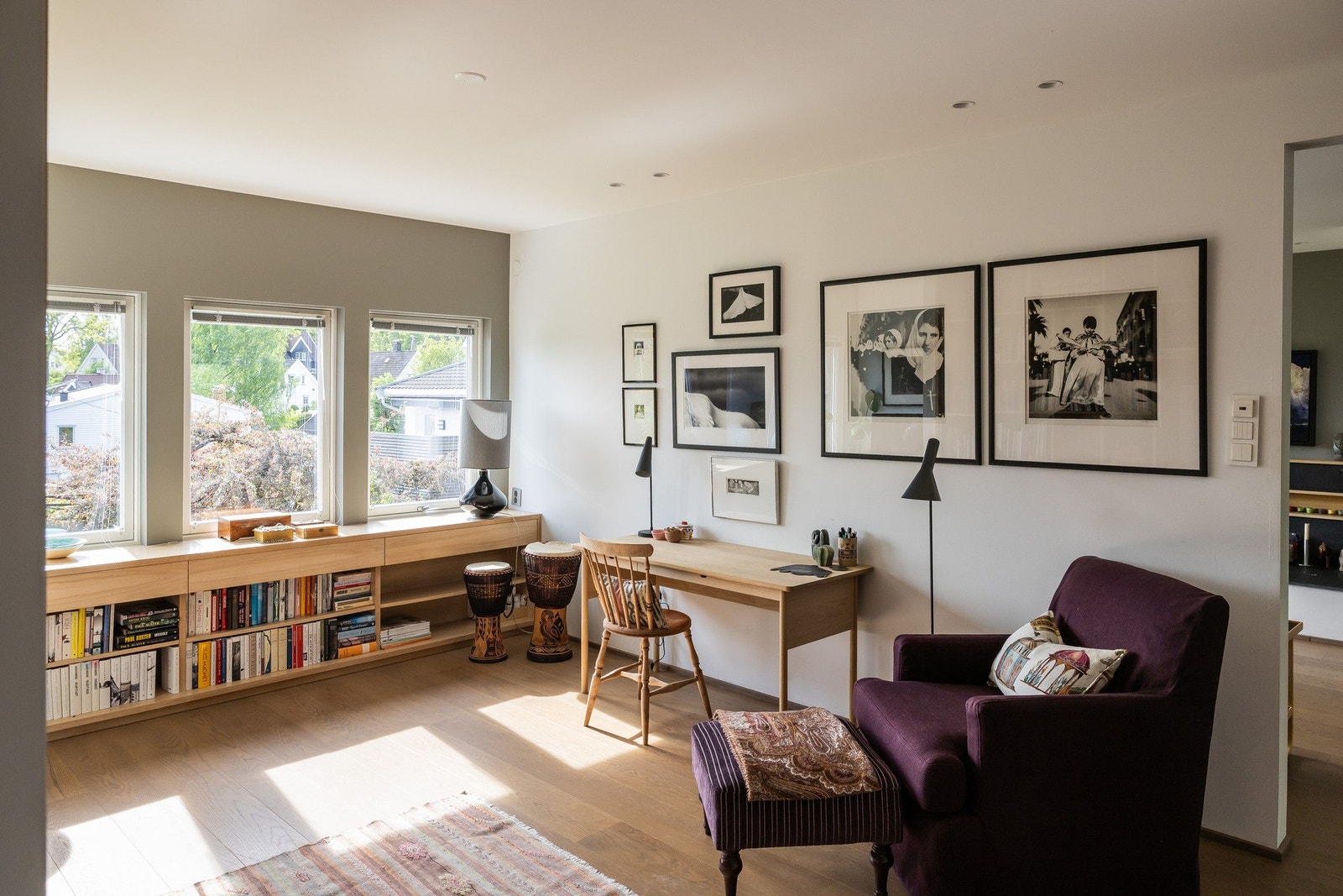 God plass til sofa og evt. kontor. Galleribilde