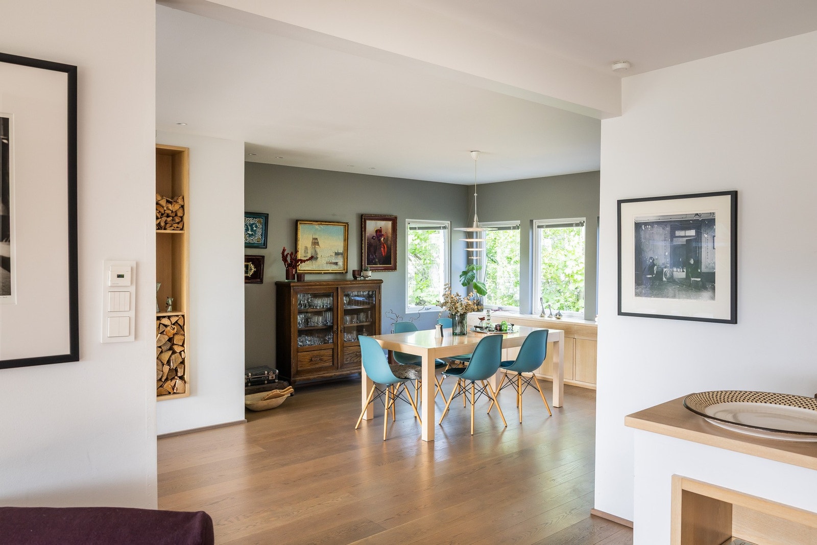 Her kan det dekkes til 12 personer. Galleribilde