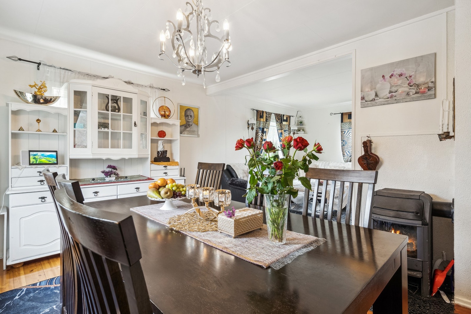 Spisestuen kan etableres i praktisk nærhet til kjøkkenet. Galleribilde