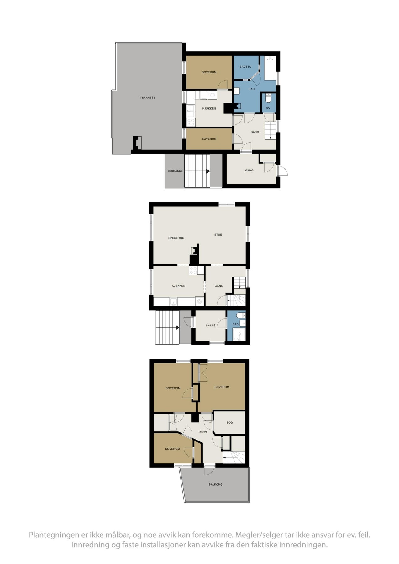 Planskisser. Galleribilde