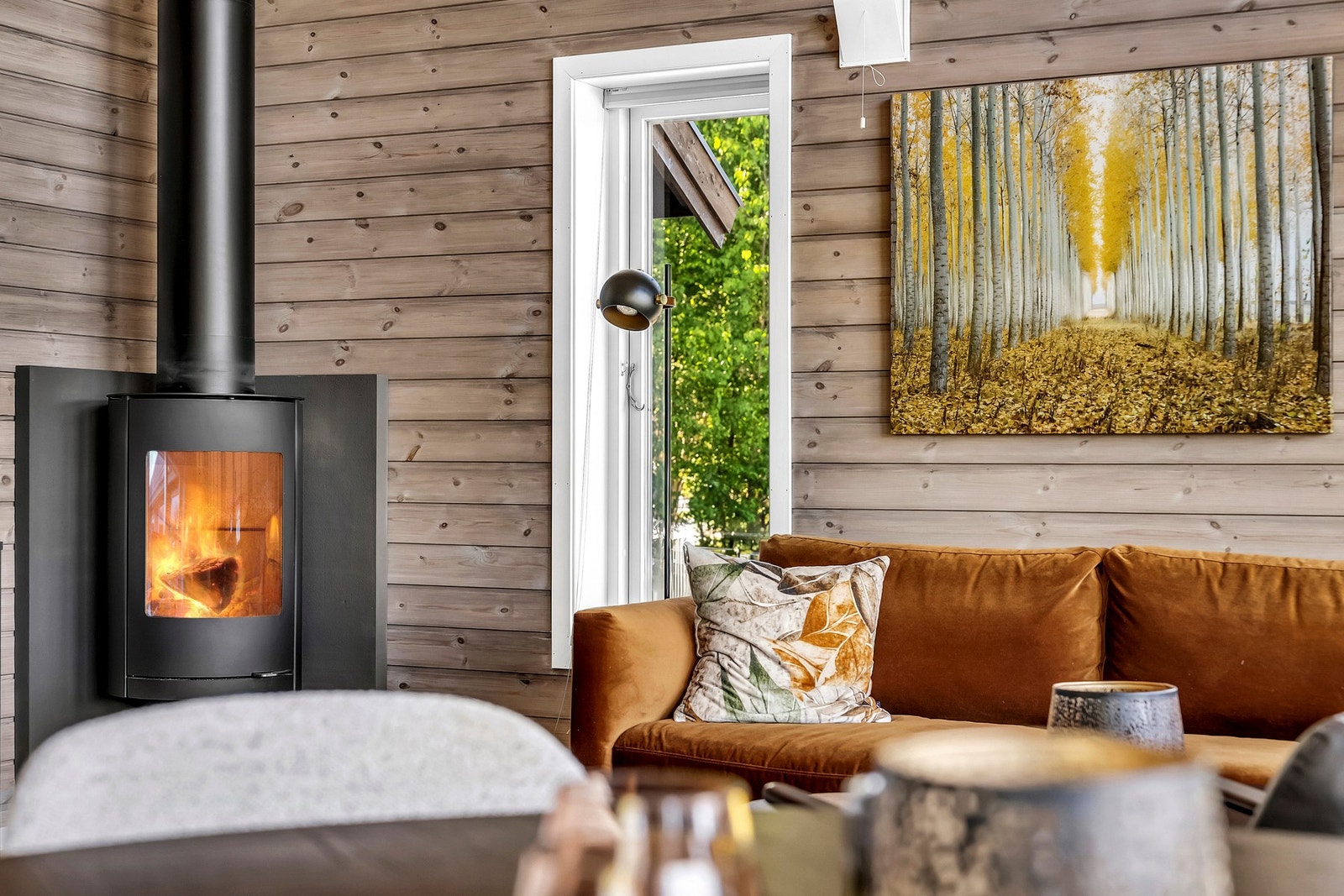 Peisovn for god oppvarming. Galleribilde