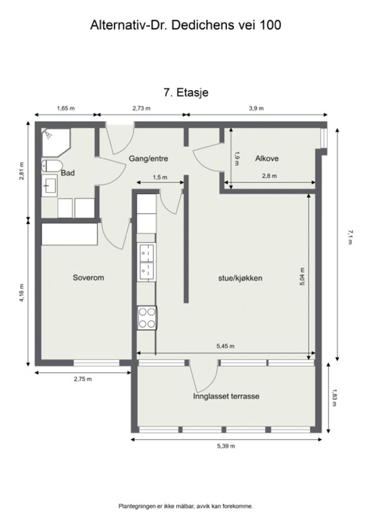 Alternativ Plantegning Galleribilde
