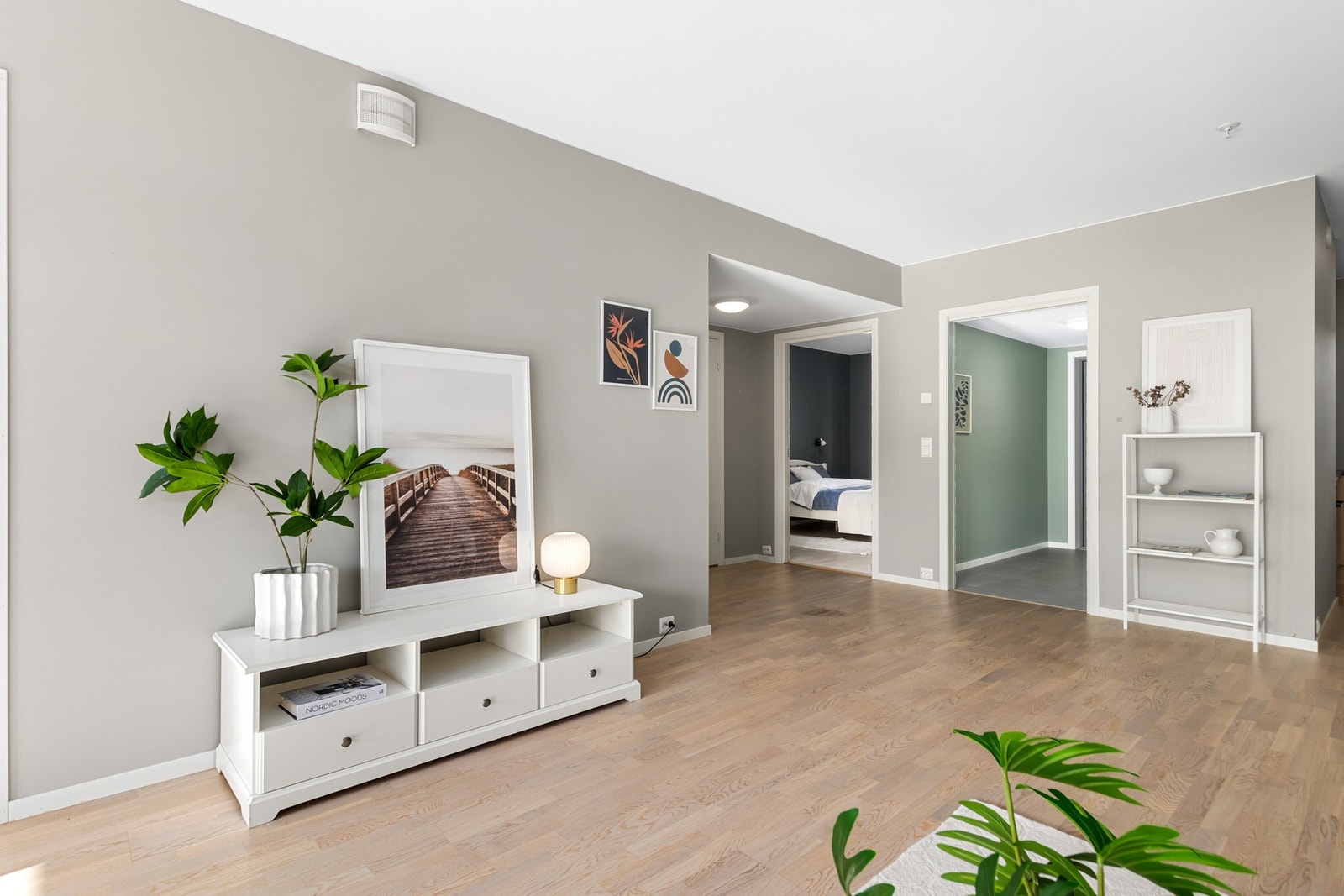 God planløsning på leiligheten. Galleribilde
