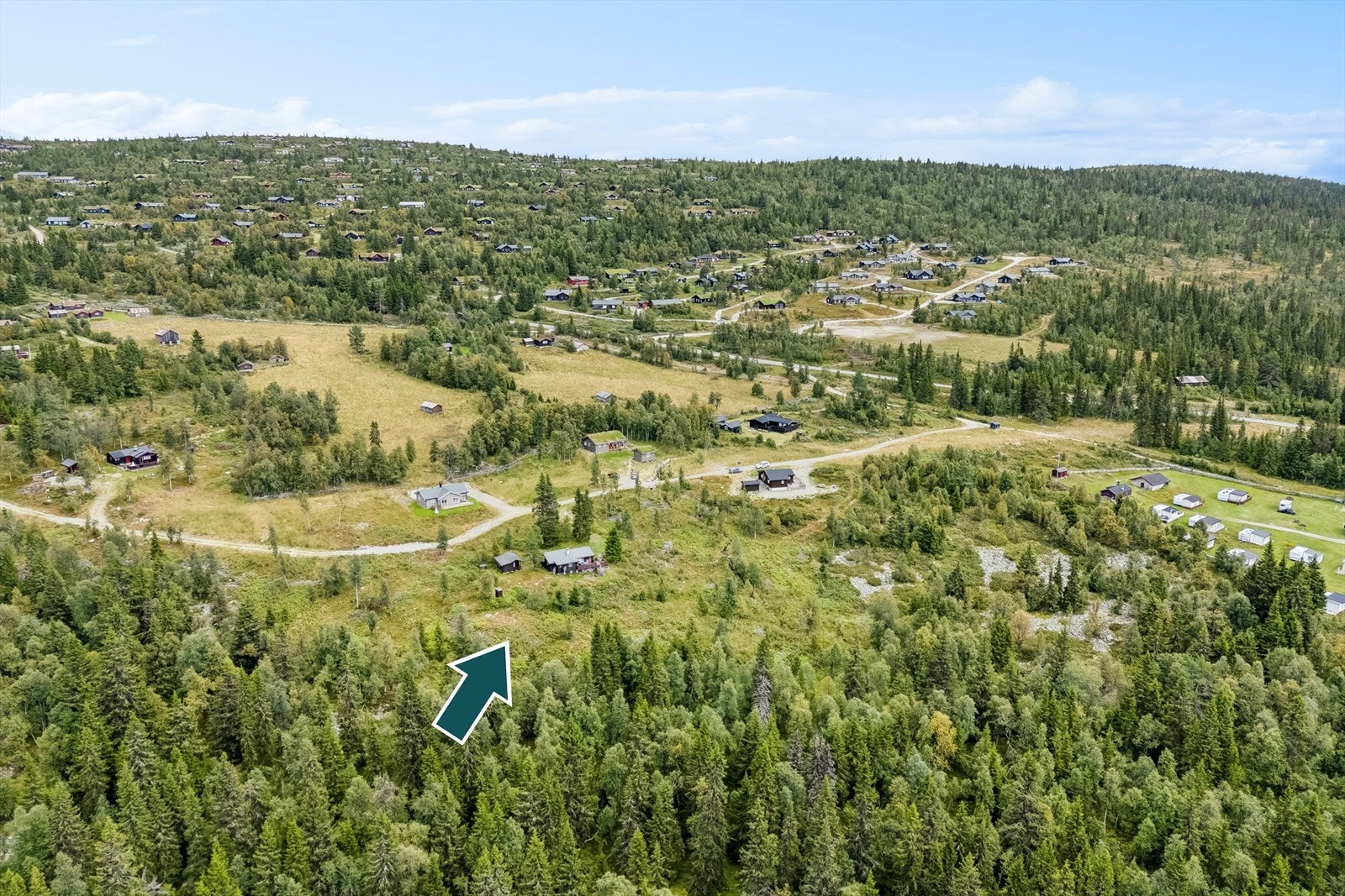 Hyggelig hytte med usjenert beliggenhet i naturskjønne omgivelse på Venabygdsfjellet. Galleribilde