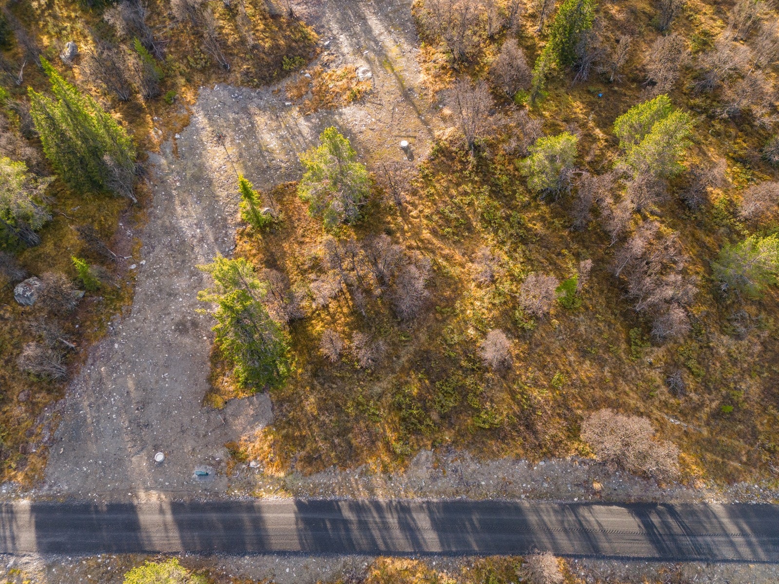 Oversiktsbilde av tomt. Galleribilde