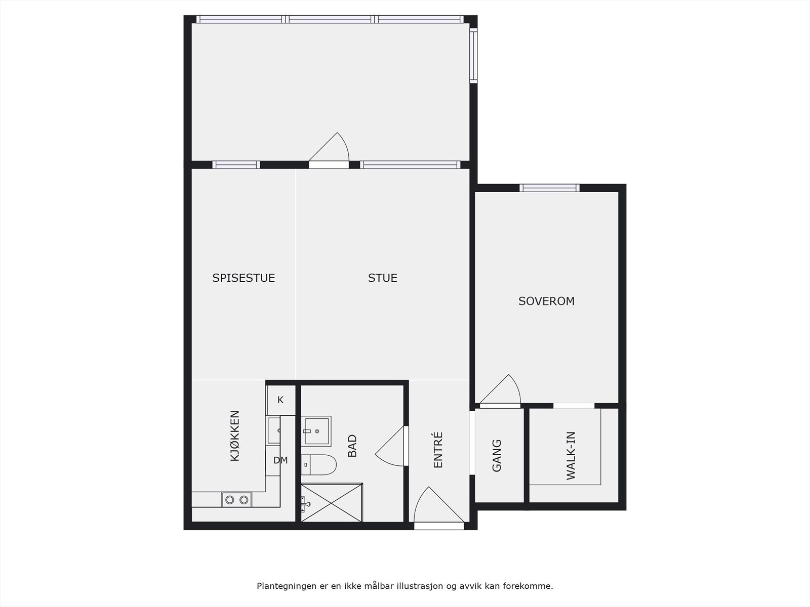 Plantegning. Galleribilde