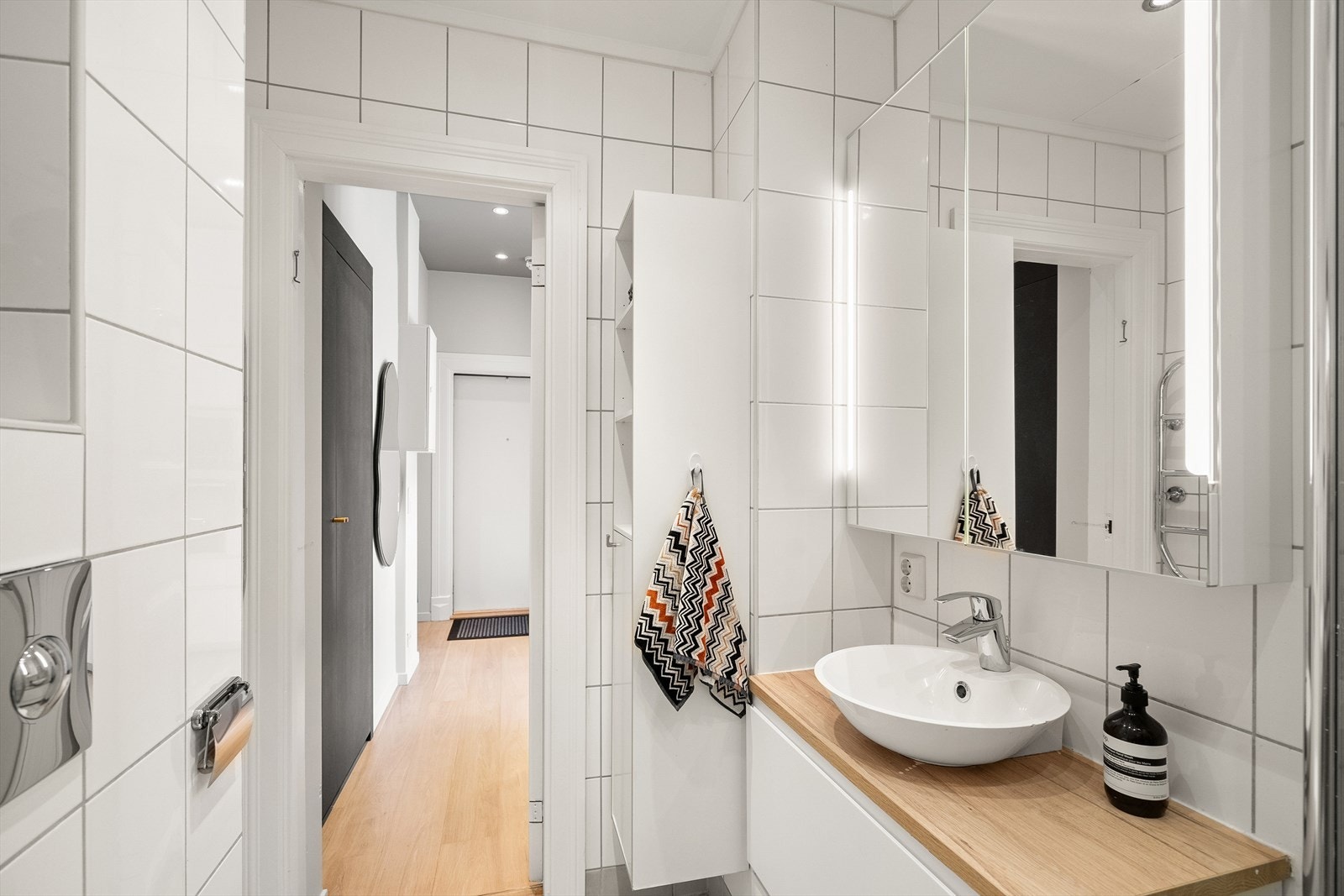 Badet har opplegg for vaskemaskin Galleribilde