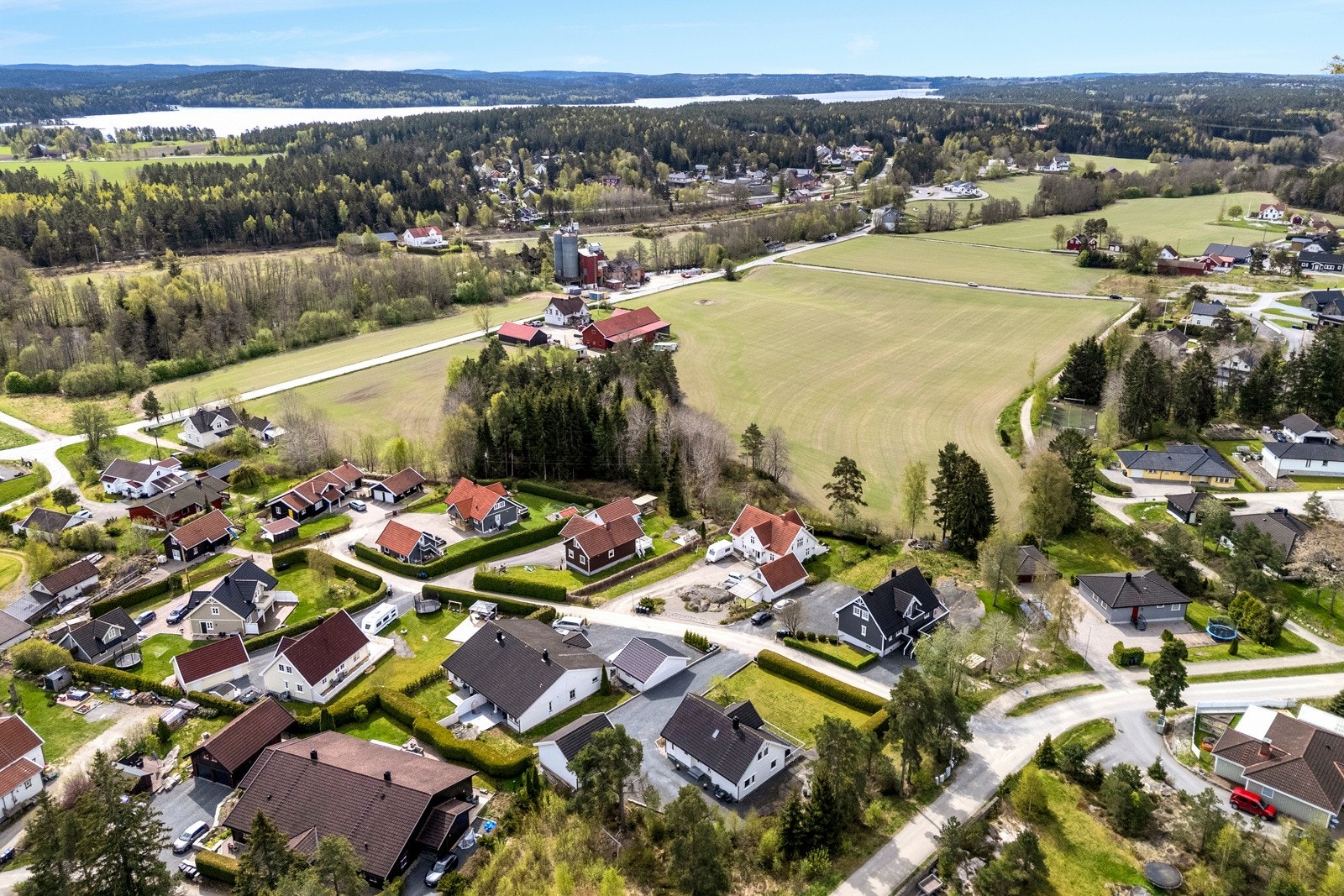 Dronefoto Galleribilde