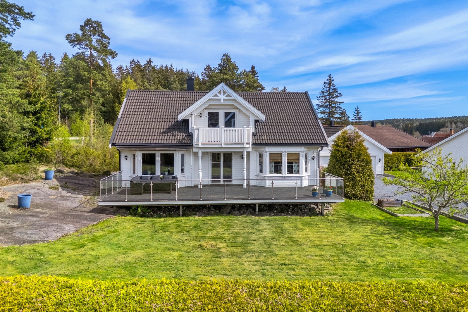 Dronefoto Galleribilde