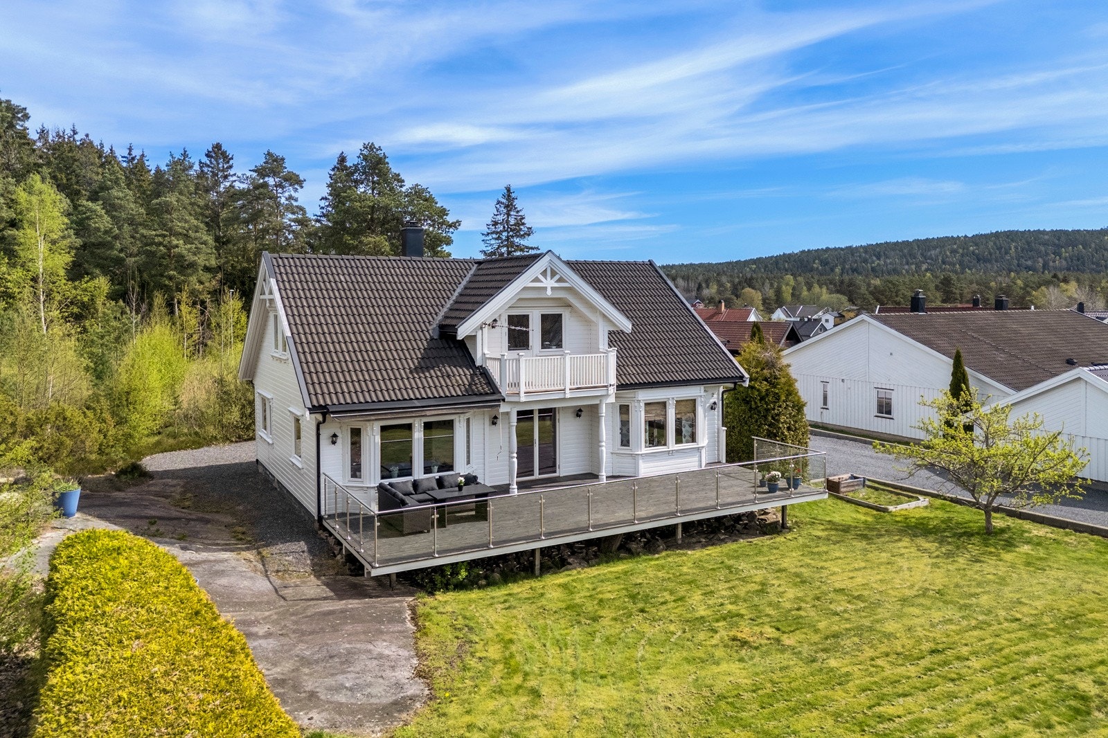 Dronefoto Galleribilde