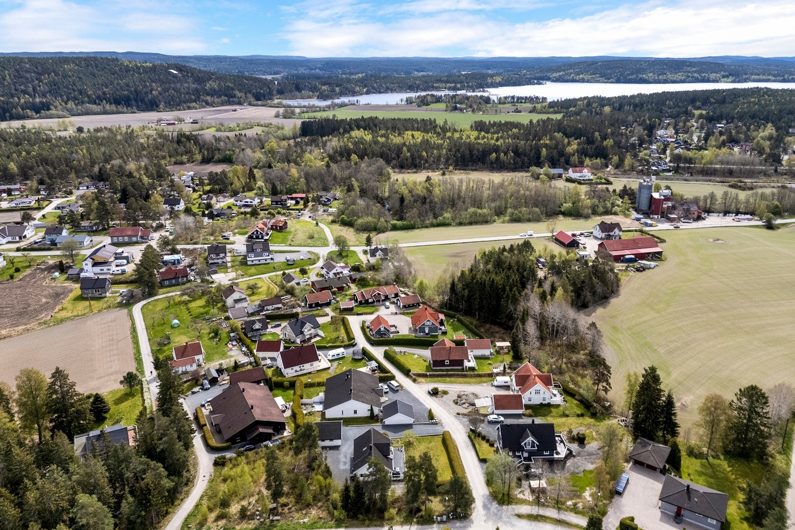 Dronefoto Galleribilde