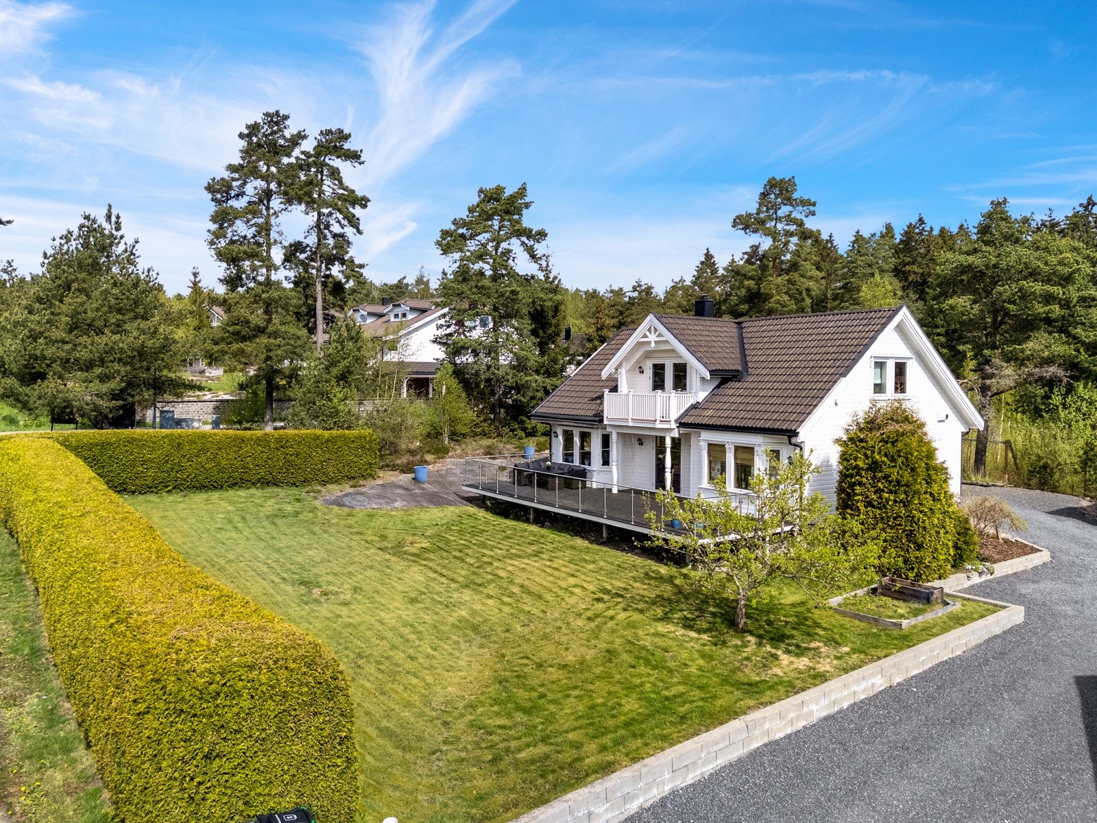 Dronefoto Galleribilde