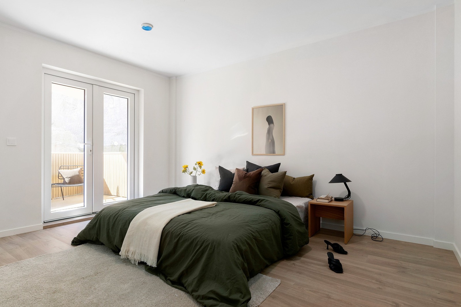 Hovedsoverommer er på hele 13 kvm Galleribilde