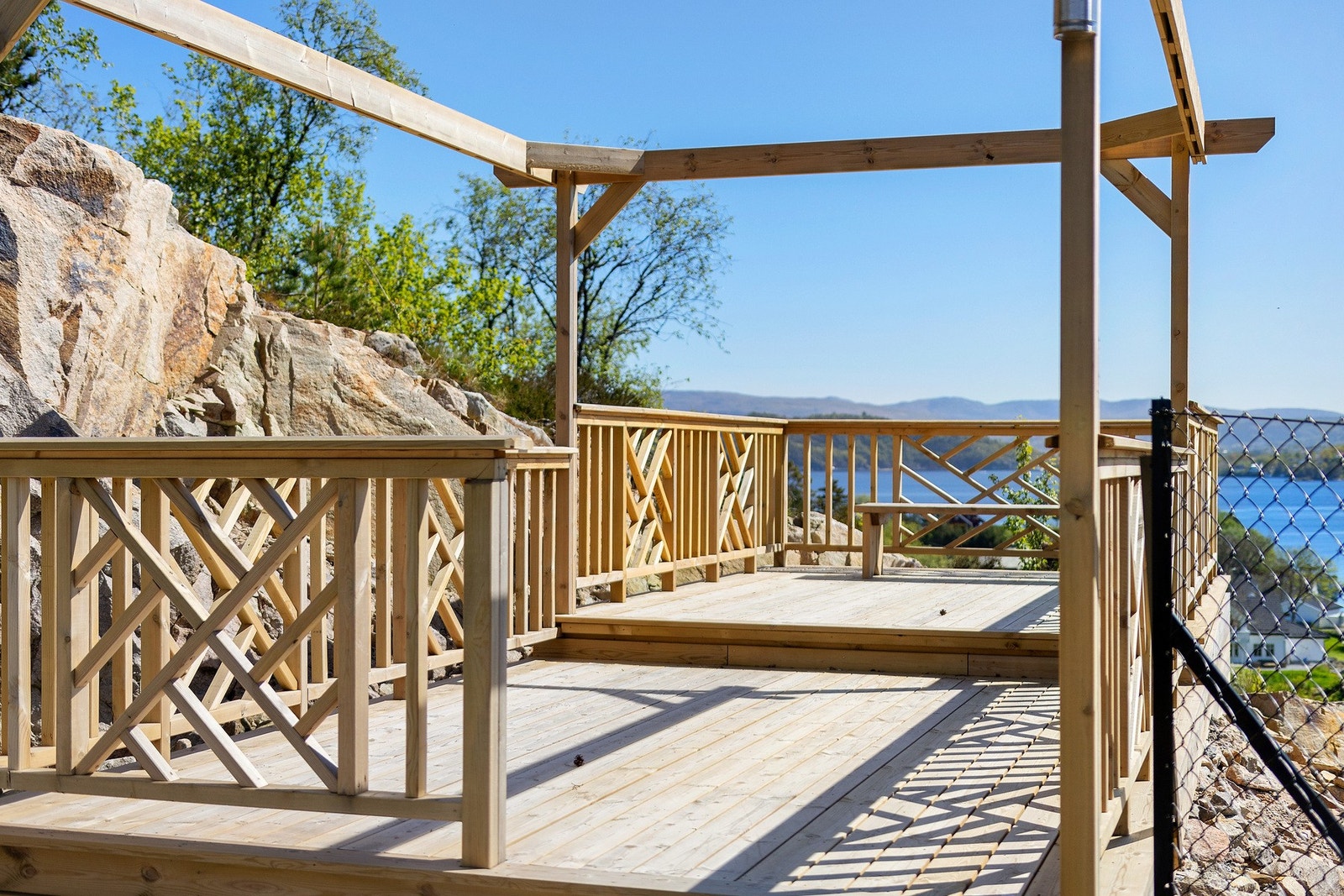 Felles terrasse Galleribilde