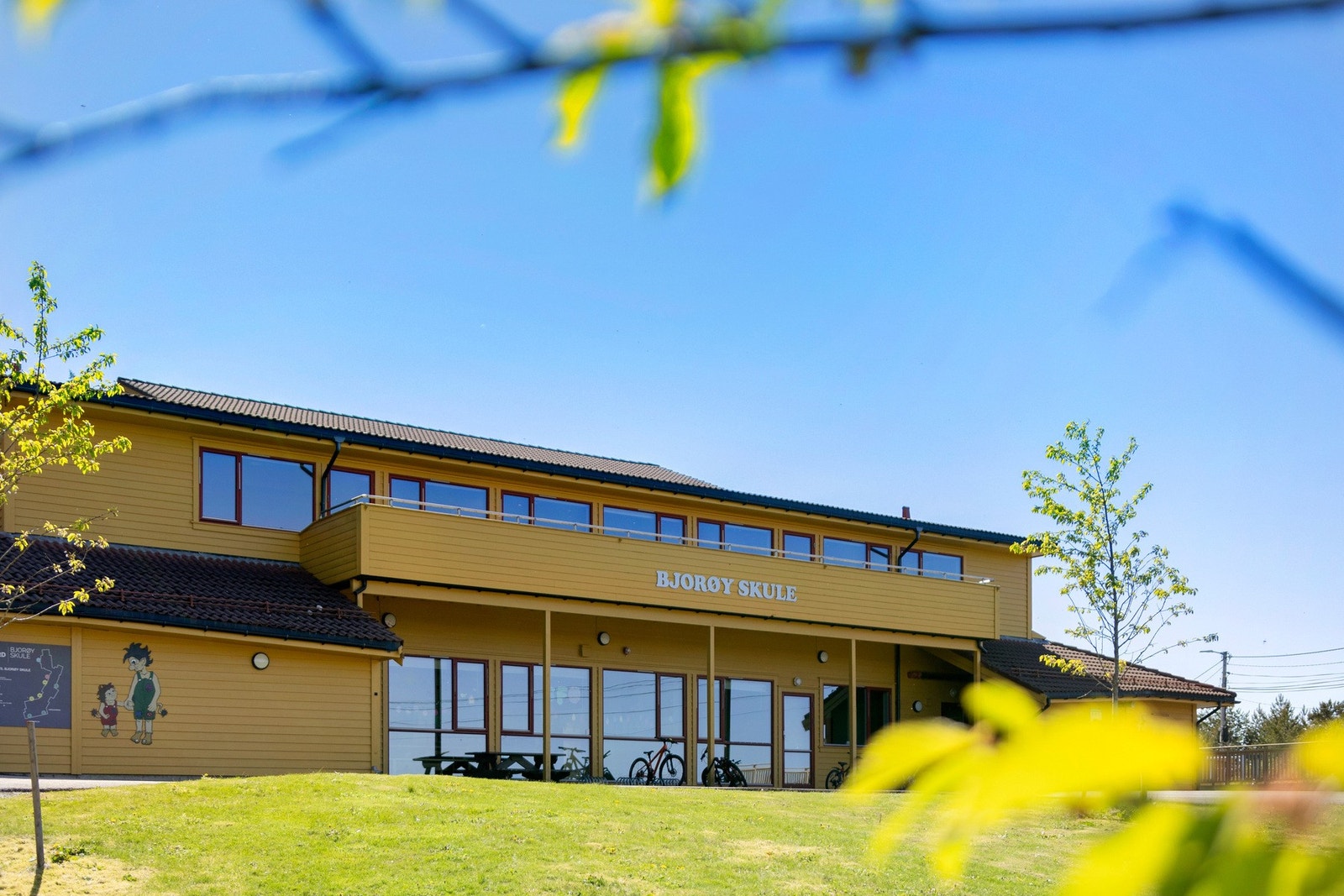 Skole og barnehage ligger i nærheten Galleribilde