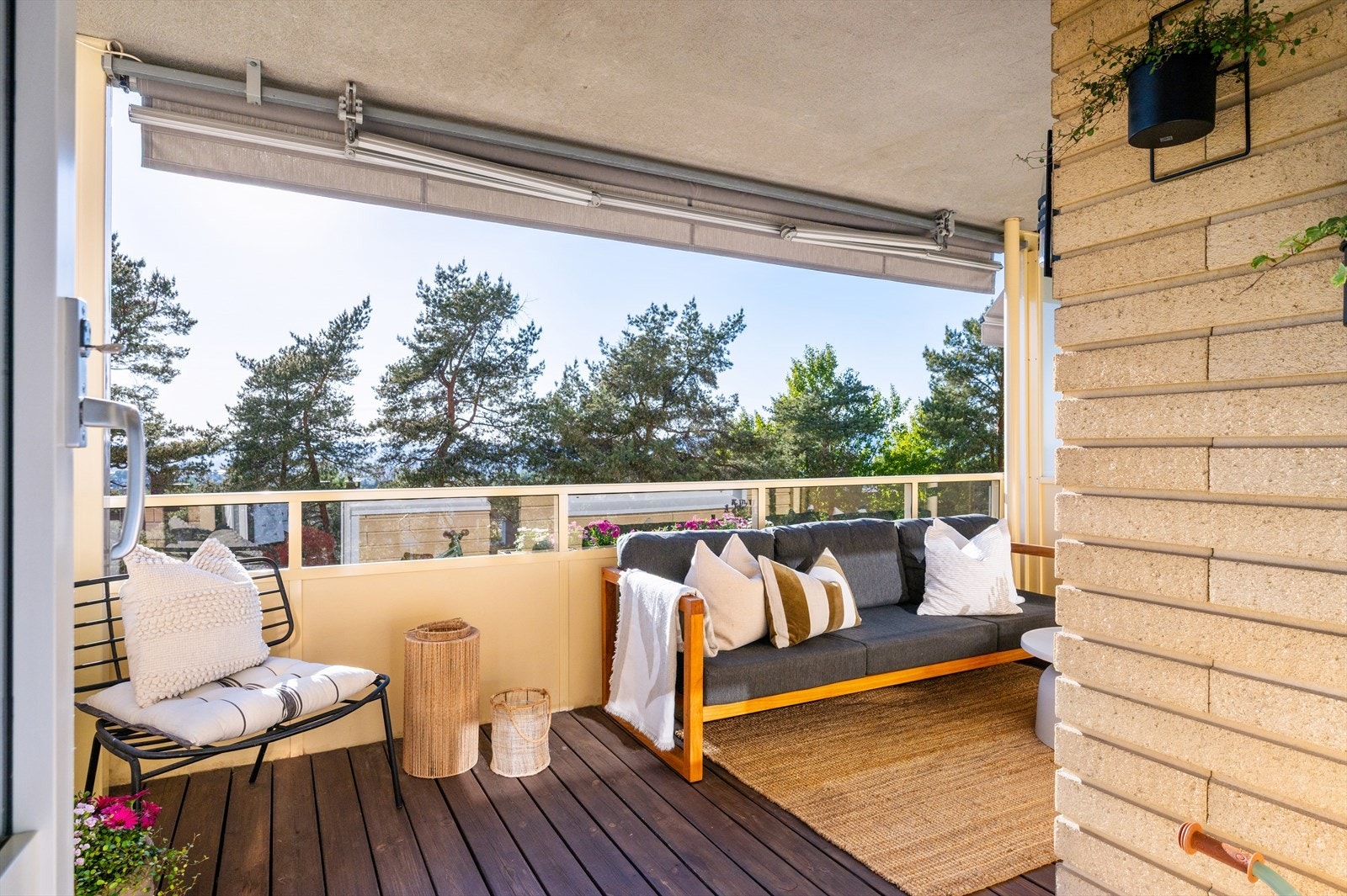 Balkongen på hele 11 m² ! Galleribilde