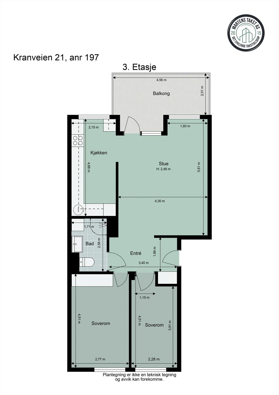 La oss se nærmere på boligens planskisse før du blar videre, slik at du får orientert deg litt. Galleribilde