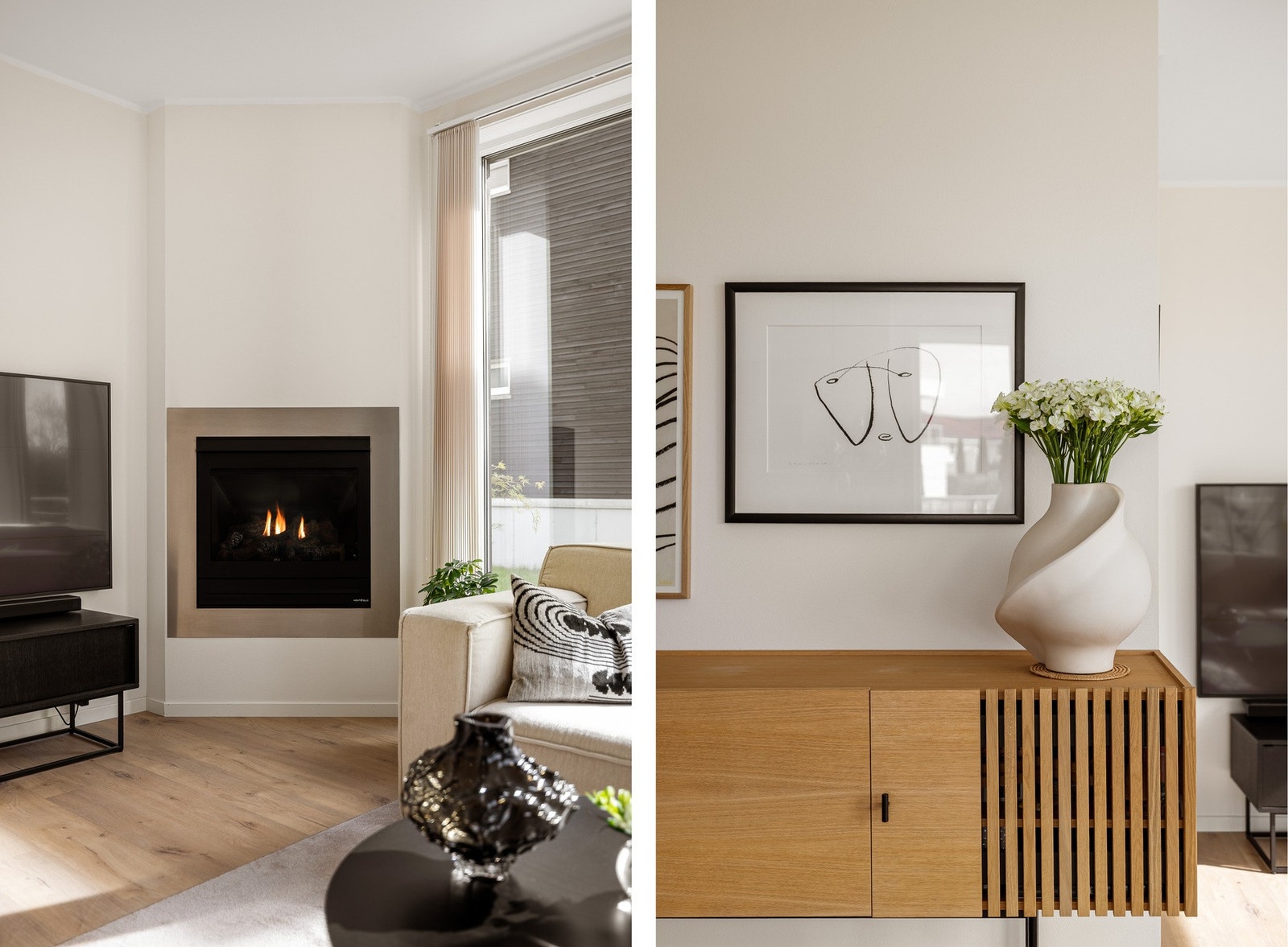 Gasspeisen skaper en lun og koselig stemning på kjølige kvelder. Galleribilde