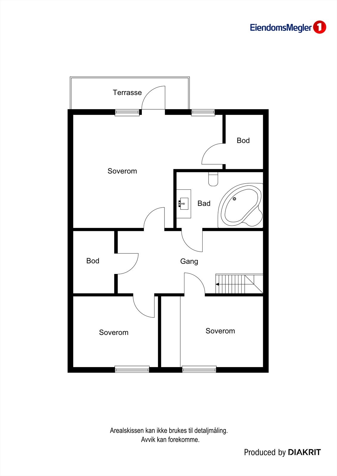 Plantegning 2. etasje. Galleribilde