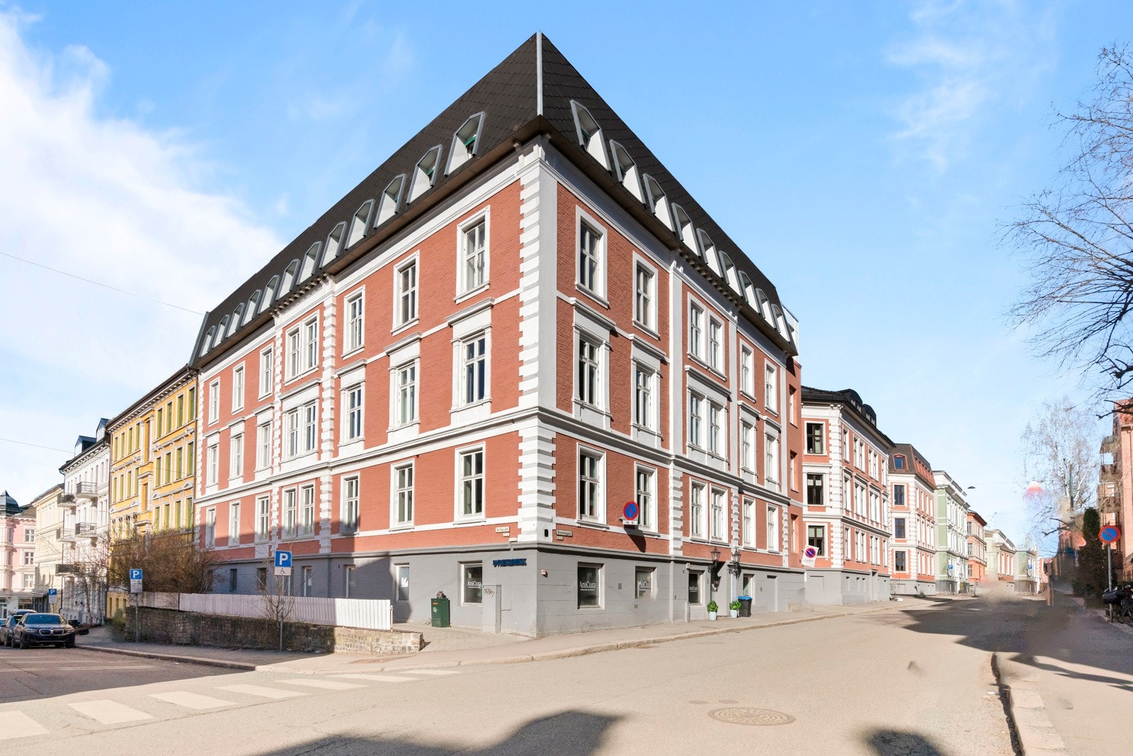 Rosenborggata 8 har en svært ettertraktet beliggenhet Galleribilde