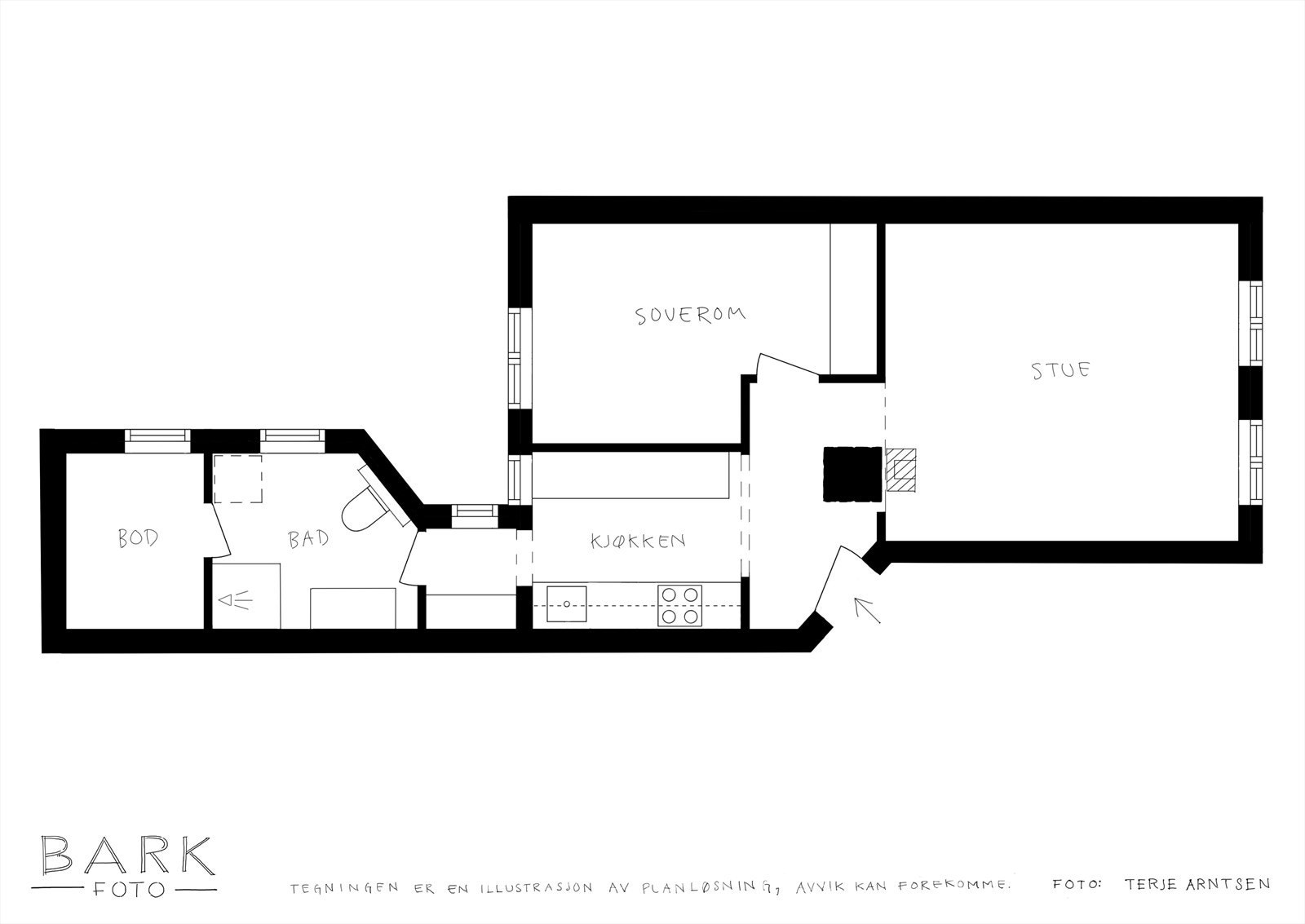- Plantegning - Galleribilde
