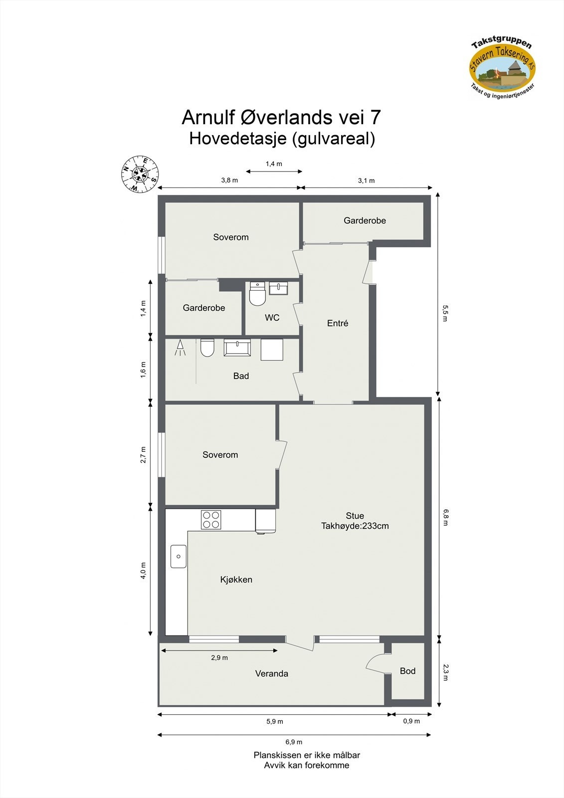 Plantegning. Galleribilde