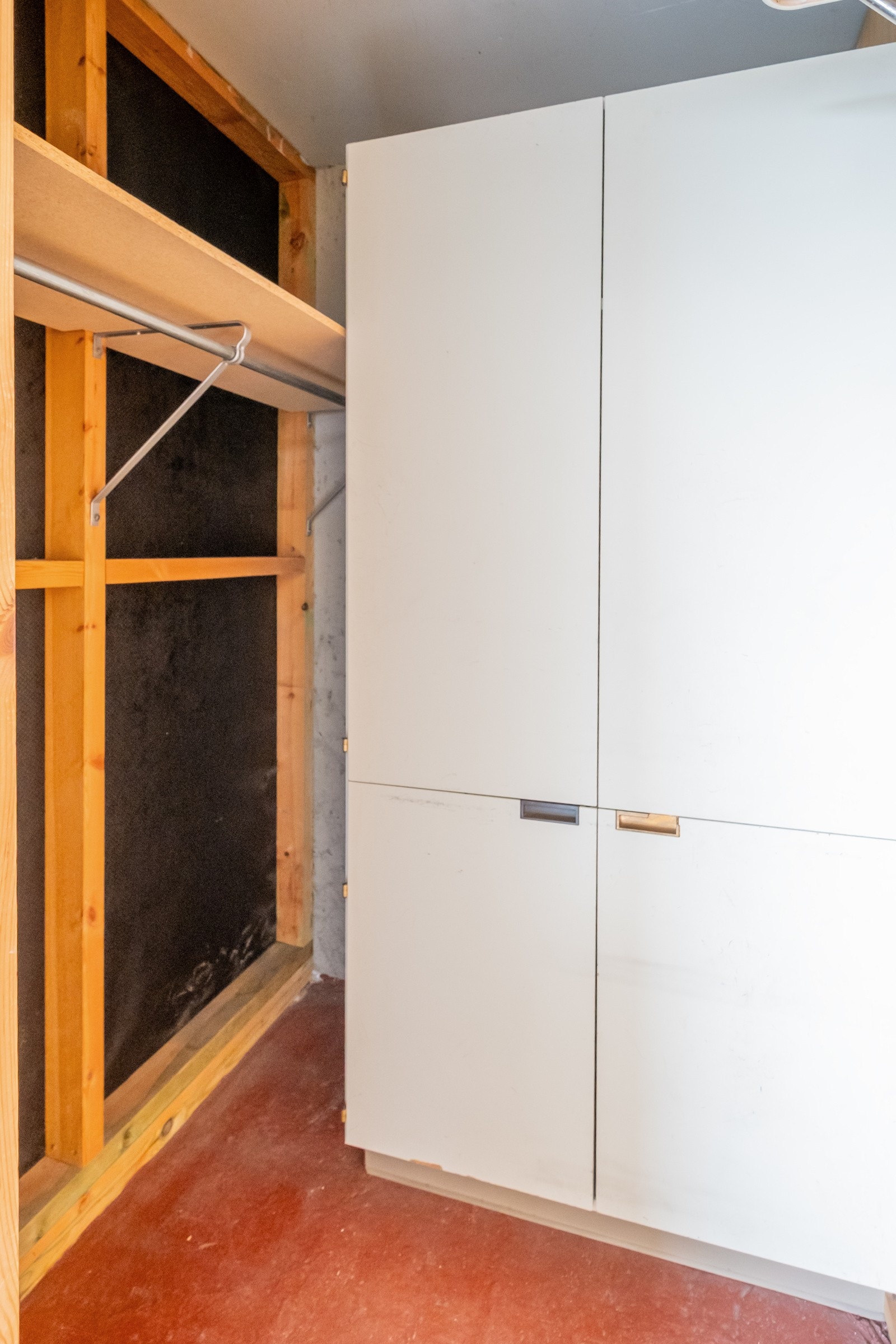 Det er god lagringsplass i bodene. Galleribilde