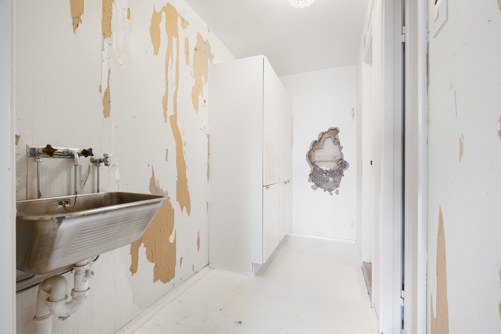 Våtrommene har behov for renovering. Galleribilde