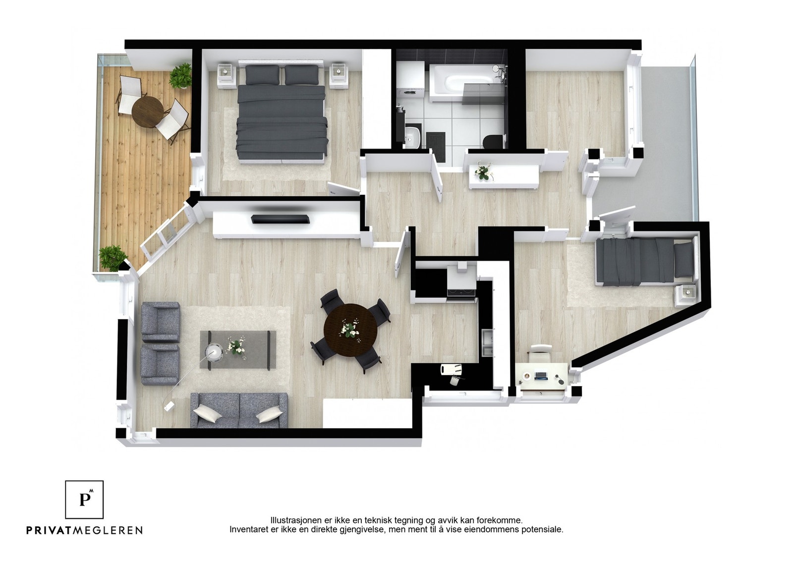 Plantegning. Galleribilde