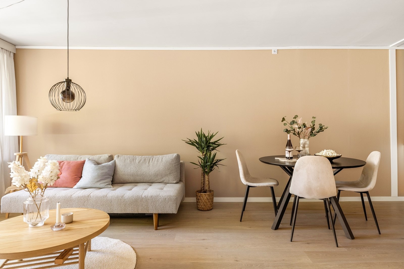 Mye veggplass gir store valgmuligheter for innredning. Galleribilde