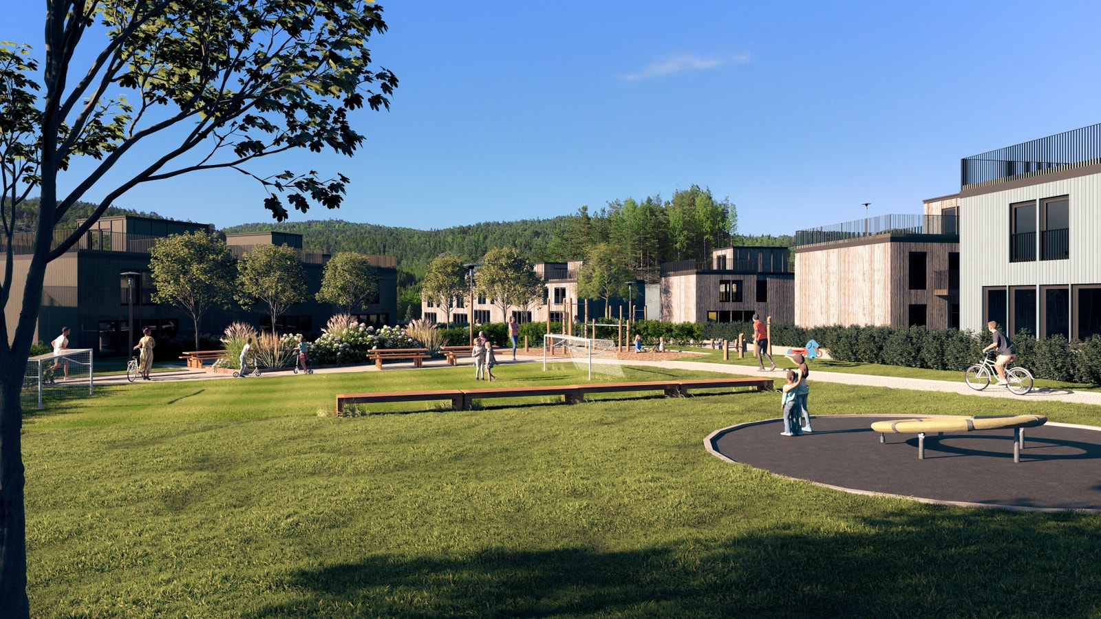 Illustrasjonsbilde fellesarealer Galleribilde