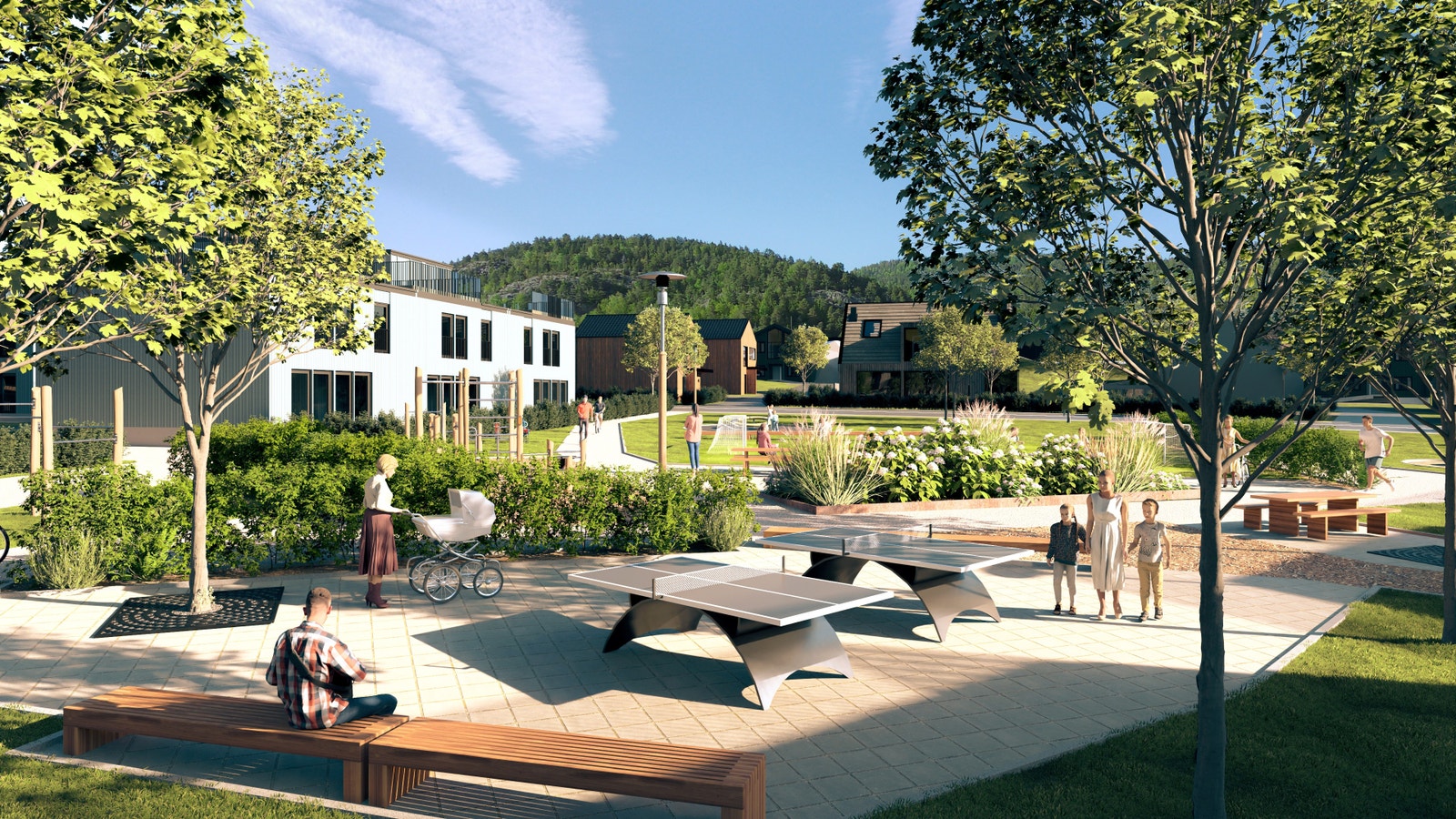 Illustrasjonsbilde fellesarealer Galleribilde