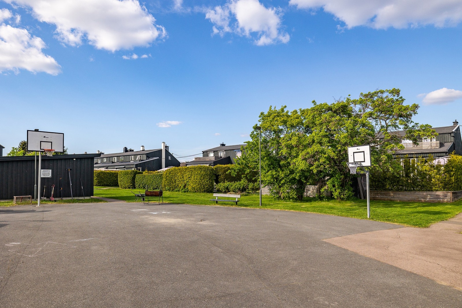 Meget hyggelig og barnevennlig boligområde. Galleribilde