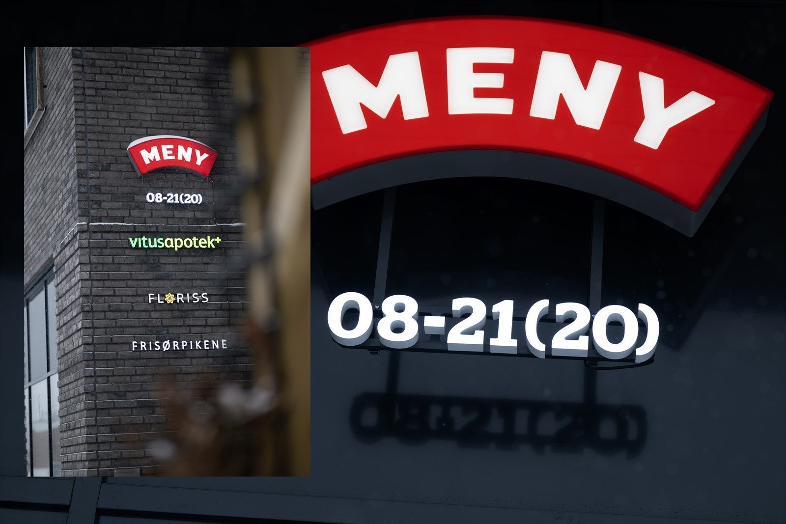 Her bor du med tilgang til et bredt spekter av servicetilbud - blant annet en velassortert Meny-butikk med ferskvaredisk og sjømat samt søndagsåpne Joker Frysjaparken Galleribilde